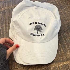 Ridgeway Country Club War of the Ages White Baseball Cap (3)